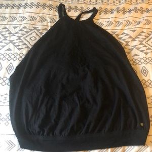 Like new open back tank top